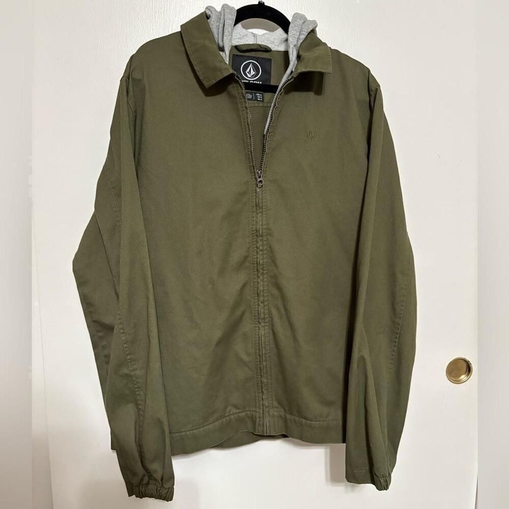 Volcom Men's Green Jacket